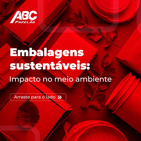 Embalagens sustentáveis: impacto no meio ambiente, slide 1 de 4