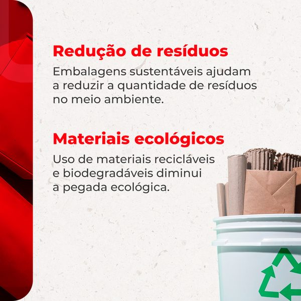 Embalagens sustentáveis: impacto no meio ambiente, slide 2 de 4