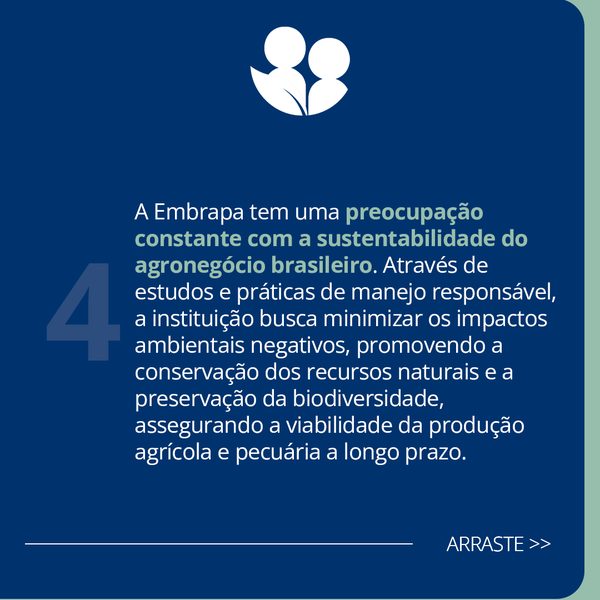 4 pontos para entender o papel da Embrapa no desenvolvimento da agricultura e pecuária brasileira, slide 5 de 6