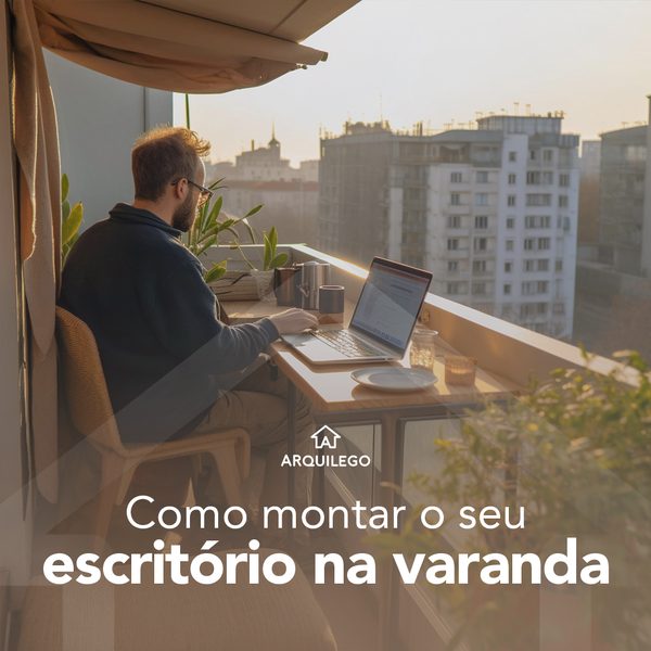 Como montar o seu escritório na varanda, slide 1 de 9