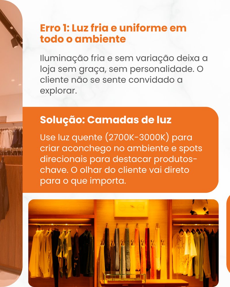 3 erros de iluminação que matam suas vendas, slide 2 de 5