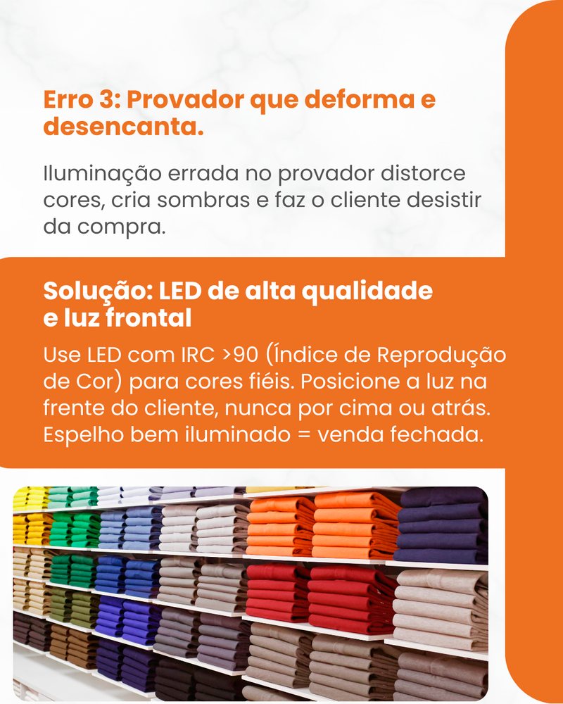 3 erros de iluminação que matam suas vendas, slide 4 de 5