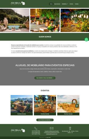 Site Arte Móveis Eventos