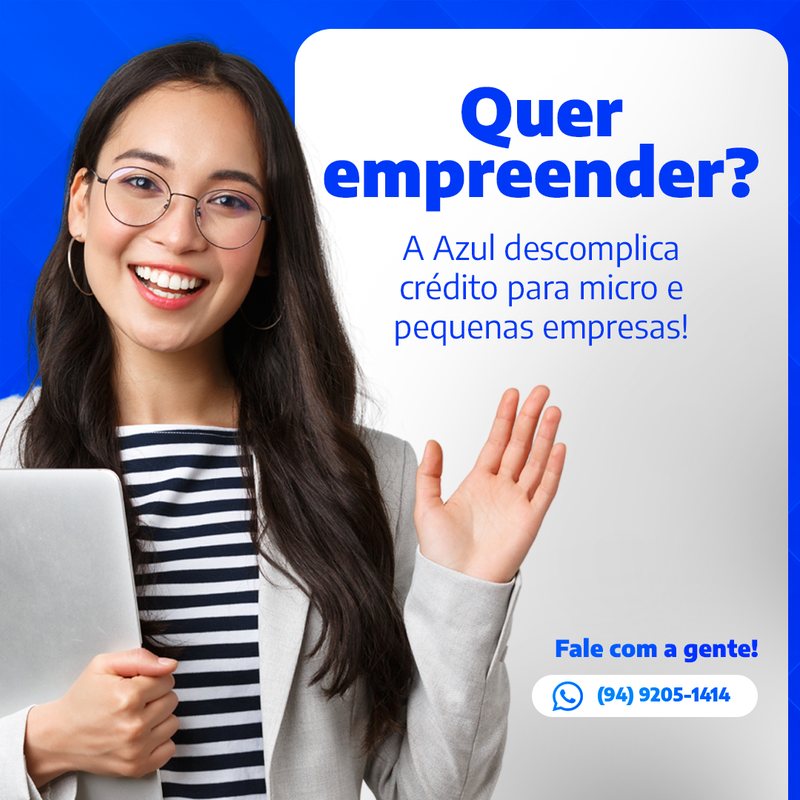 Post 1 de Azul Empréstimo