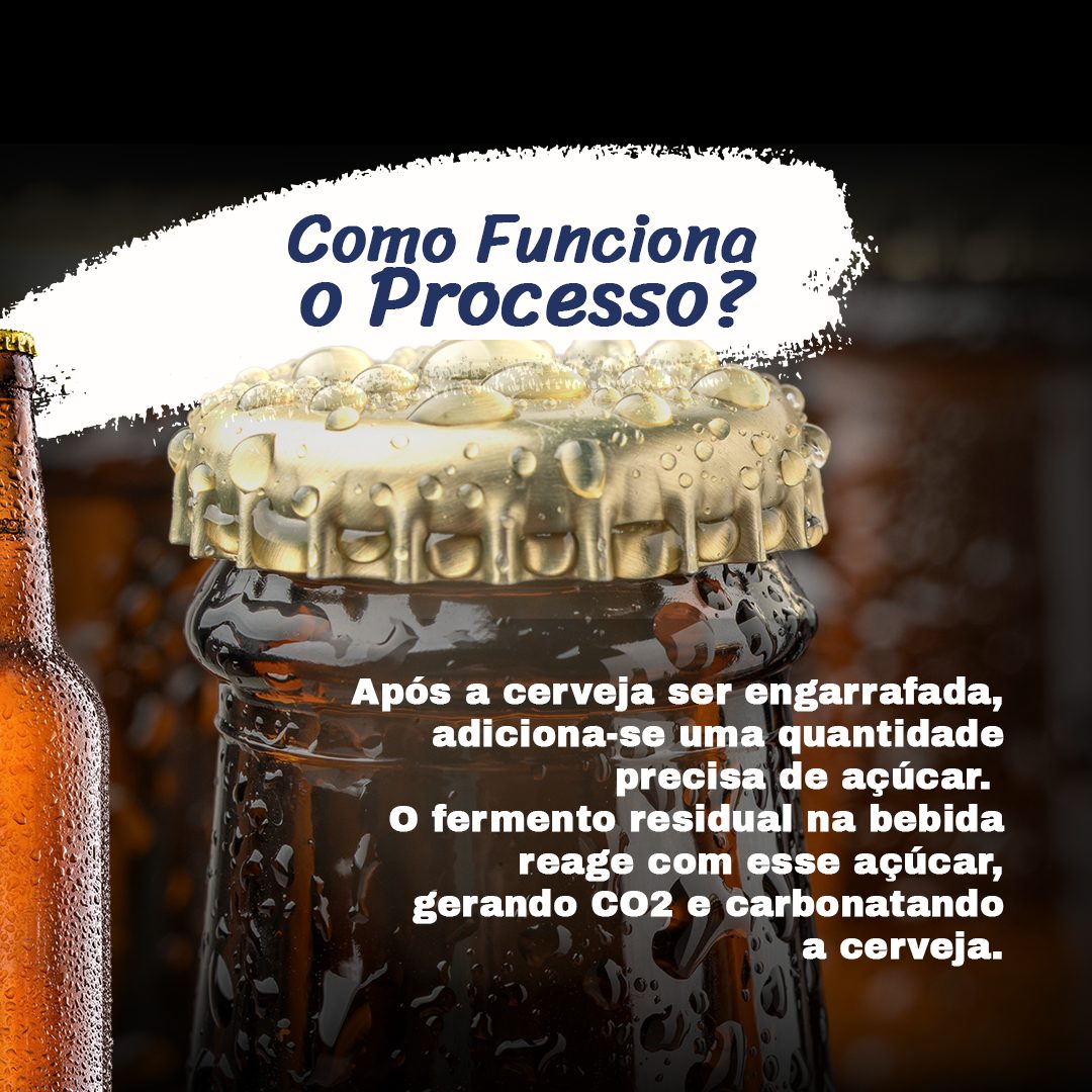 O que é o processo de priming na cerveja?, slide 4 de 7
