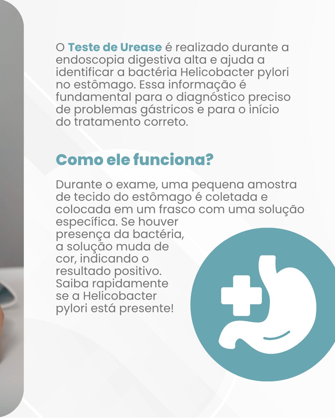 O que é o Teste de Urease?, slide 2 de 4