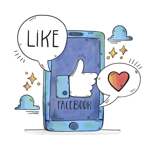 Pequena empresa no Facebook