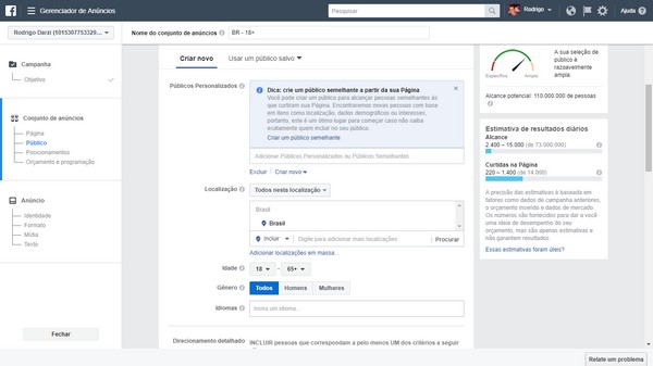 Facebook Ads - Marketing nas redes sociais