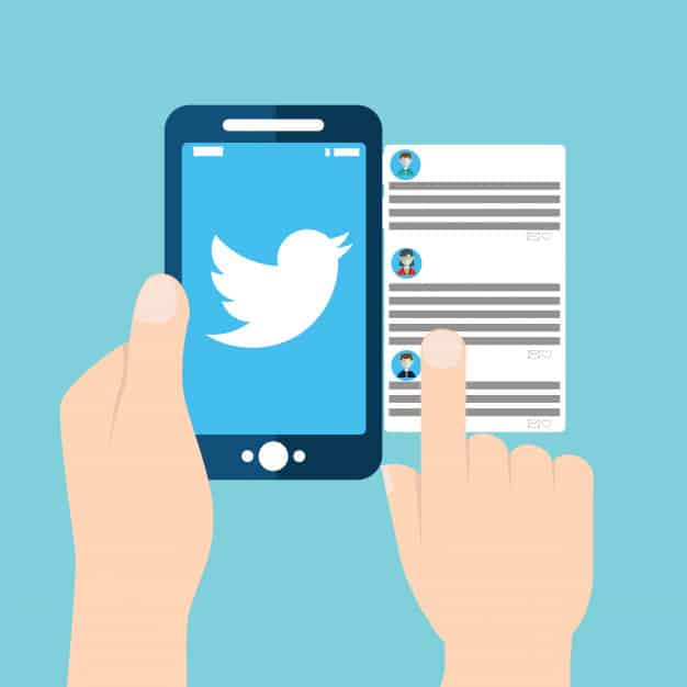 Como usar a Roda do Twitter