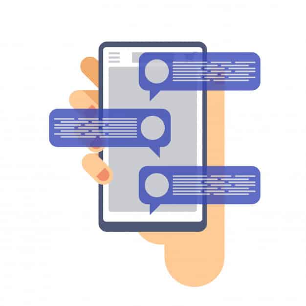 SMS Marketing. Fonte: freepik.