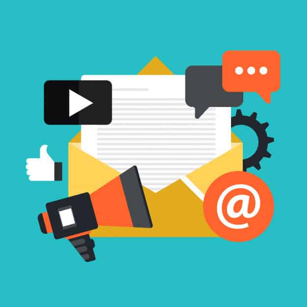 Quão longo deve ser o seu e-mail marketing Fonte: freepik.