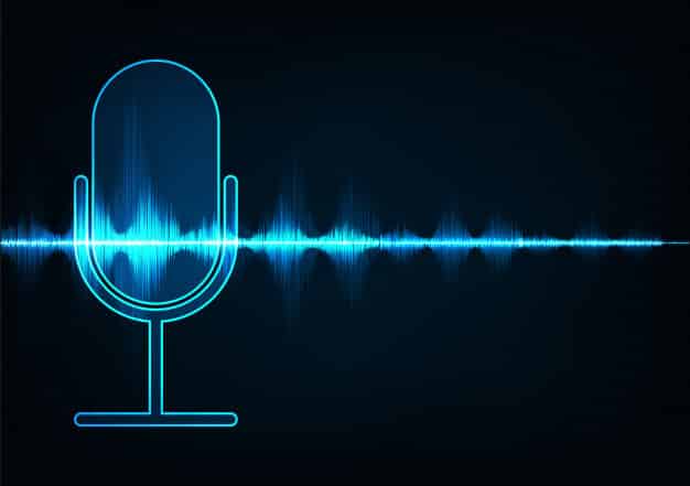 Quais são os materiais que você precisa para gravar um podcast? Fonte: Freepik