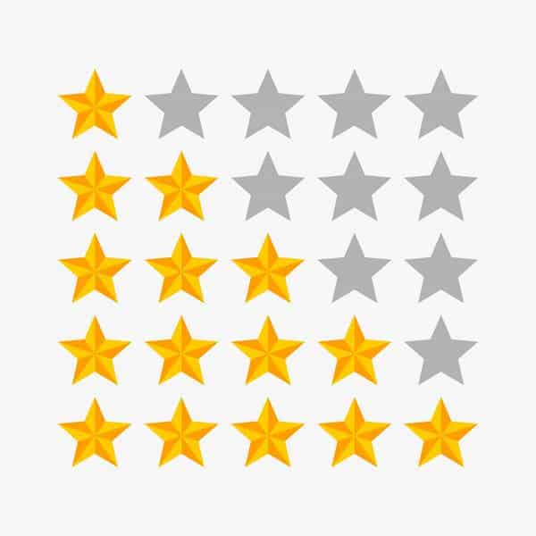 Como dar estrelas no Facebook. Fonte: Freepik