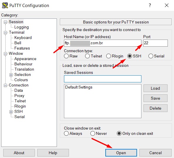 Saiba como deletar arquivos e pastas via ssh