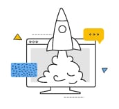 Criação de campanhas efetivas de texto, imagens e vídeos.