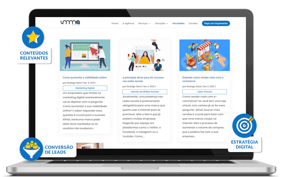 Agência IMMA | Marketing de conteúdo
