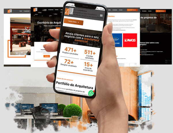 Desenvolvimento de site para Empresa de Arquitetura: Arquitetude