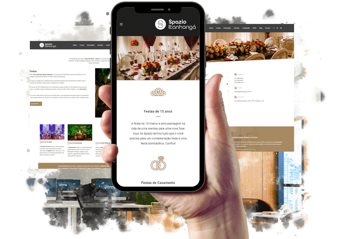 Marketing Digital para Casa de festas e eventos: Spazio Itanhangá