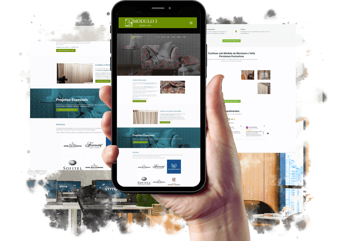 Criação de site para empresa de Decoração e Design de interiores: Módulo 3