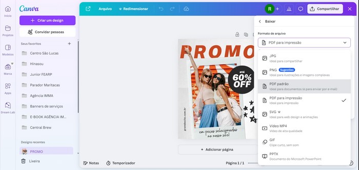 Modelos no Canva para Design Gráfico Modelos no Canva para Design Gráfico