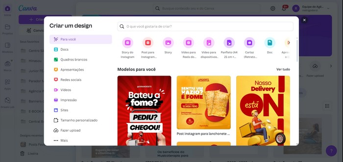 Modelos Prontos no Canva Modelos Prontos no Canva