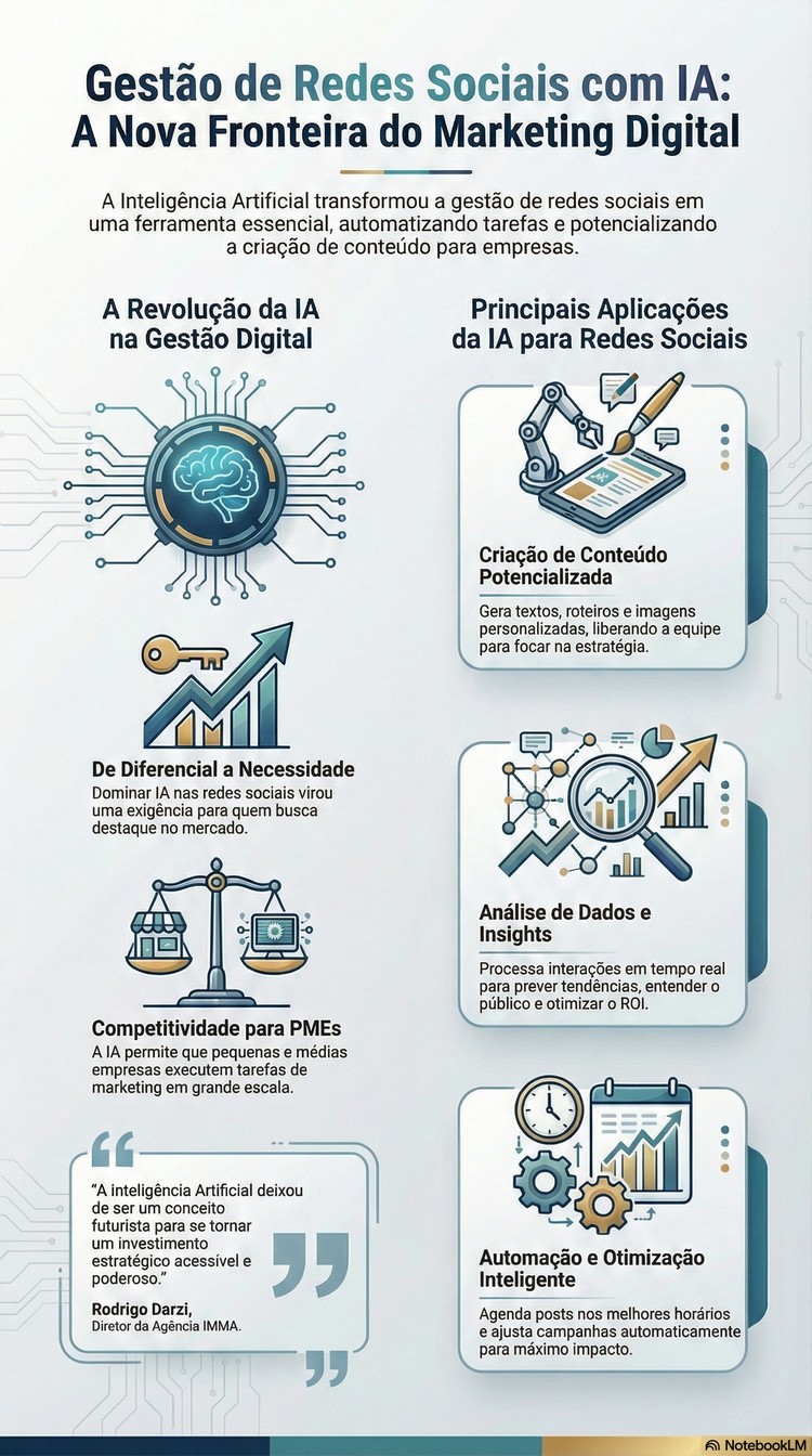 Gestão de Redes Sociais com IA - Como a Inteligência Artificial Revoluciona o Marketing Digital